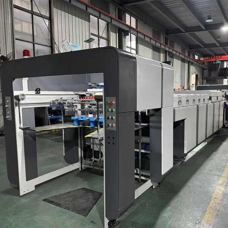 全自动厚薄纸UV油上光机