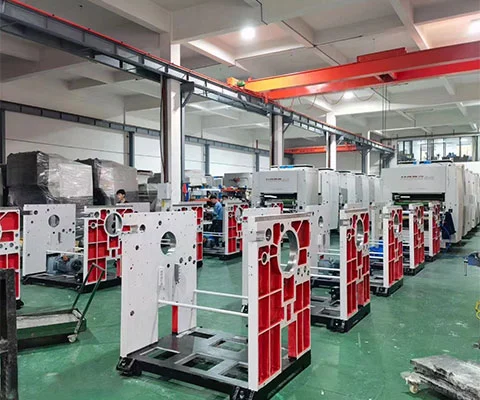 Intelligent Servo Hot Knife Powder Removal Laminating Machine